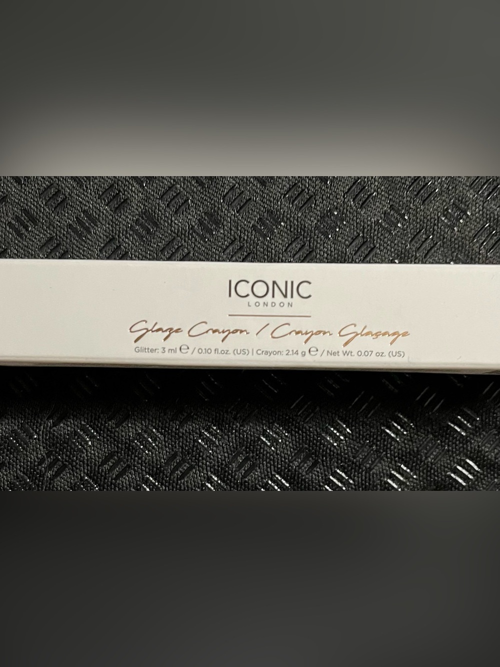 ICONIC London White and Gold Decorative Box Accent
